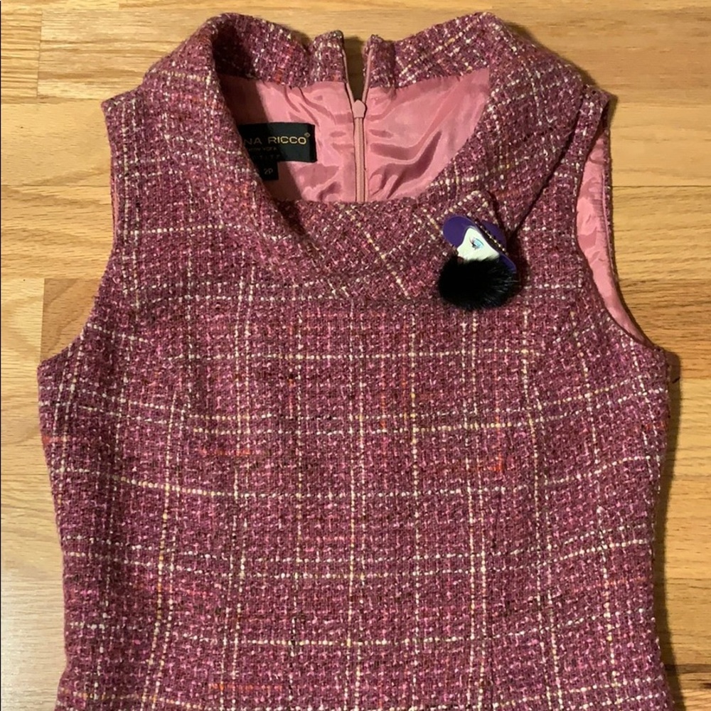 ❗️FINAL 60’s style Tweed mini dress